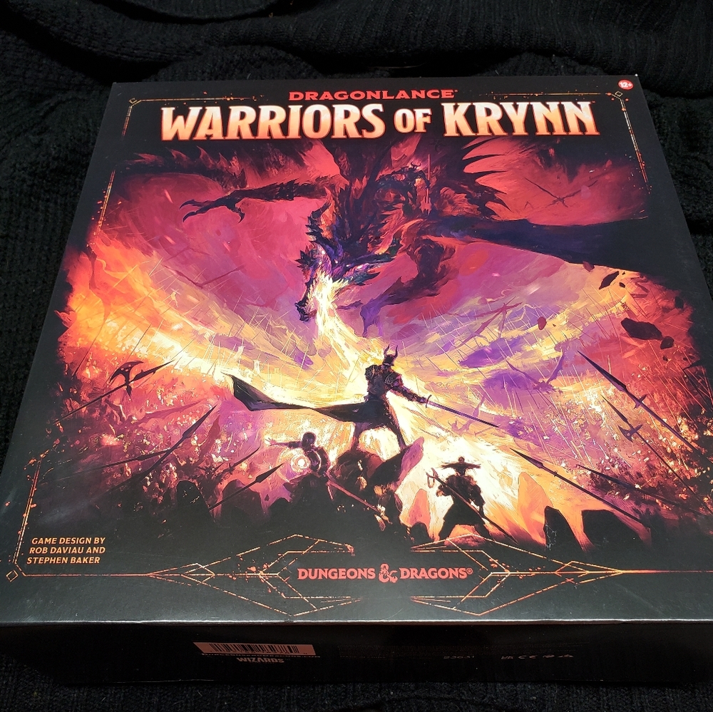 Dungeons and dragons Warriors of Krynn game
